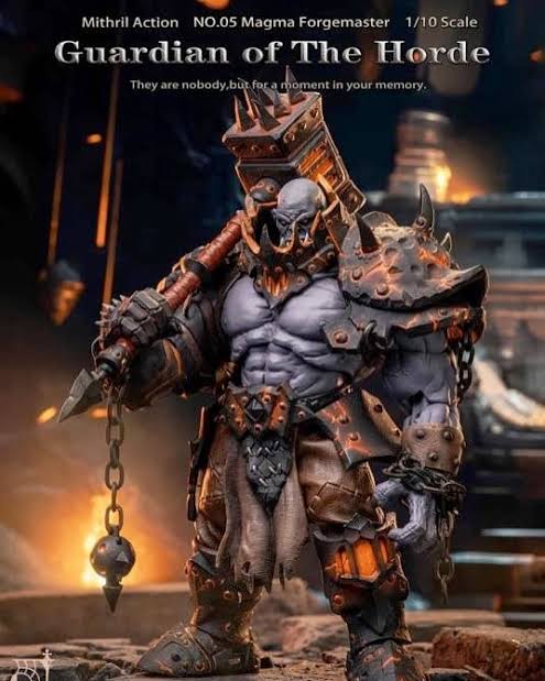 MAGMA FORGEMASTER GUARDIAN OF THE HORDE MITRHIL ACTION