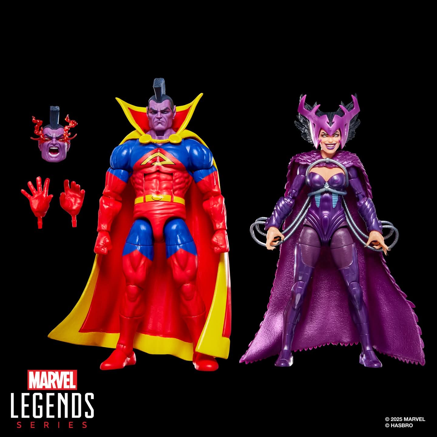 GLADIATOR Y DEATHBIRD XMEN MARVEL LEGENDS HASBRO