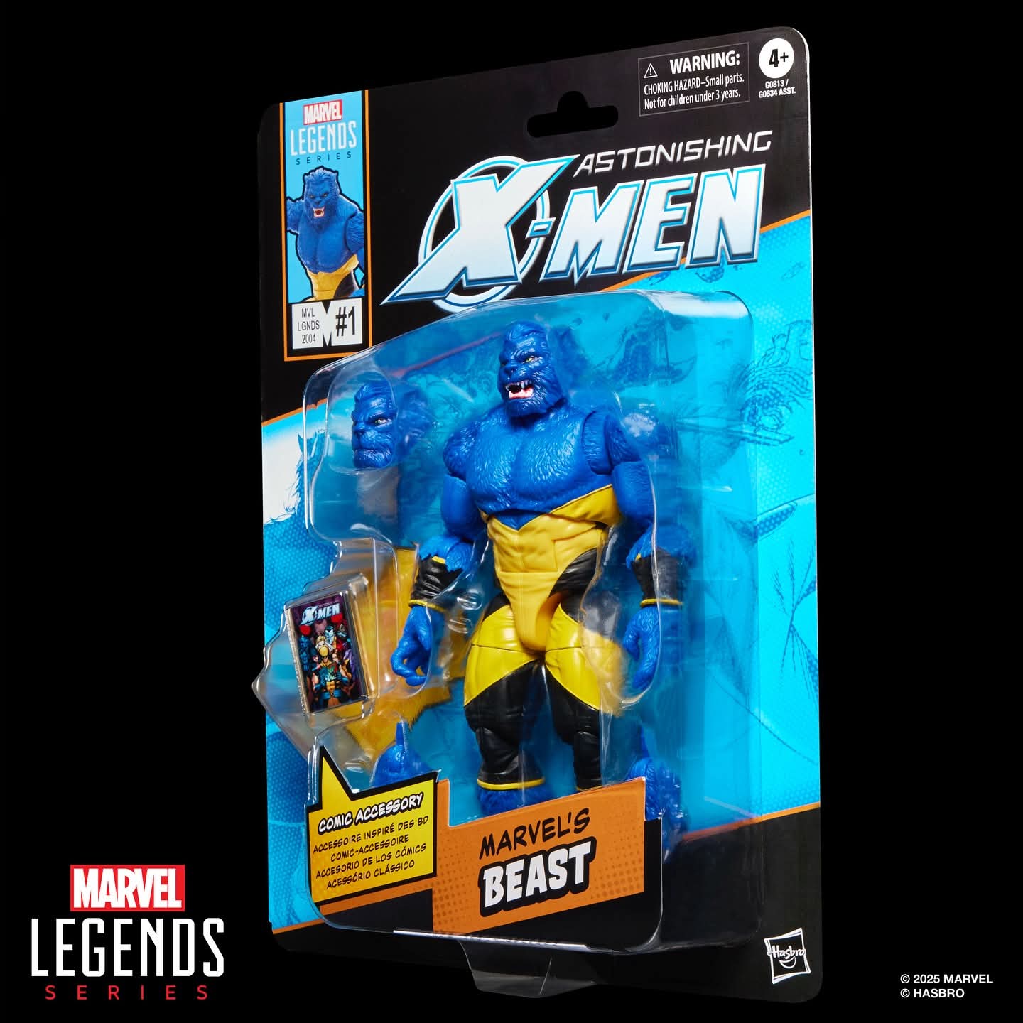 BEAST COMIC INSPIRED WAVE 2 MARVEL LEGENDS HASBRO 6 FIGURAS