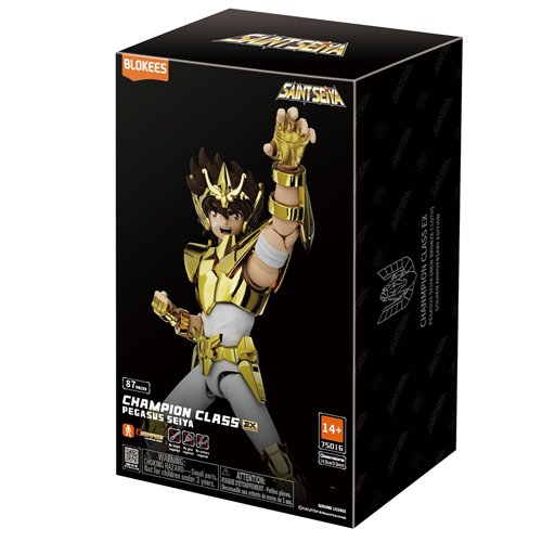 SEIYA SAINT SEIYA PEGASO GOLDEN CLOTH ANIVERSARIO BLOKEES