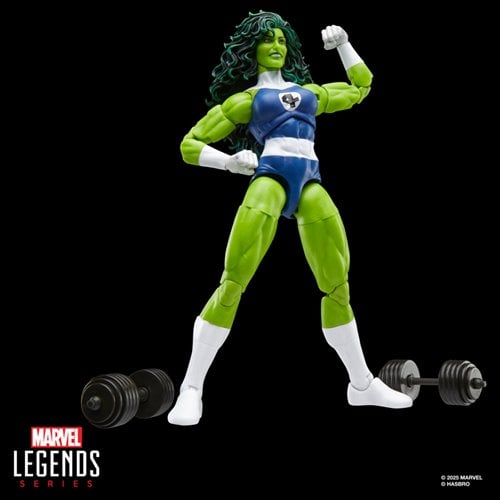SHE HULK FANTASTIC FOUR RETRO MARVEL LEGENDS HASBRO