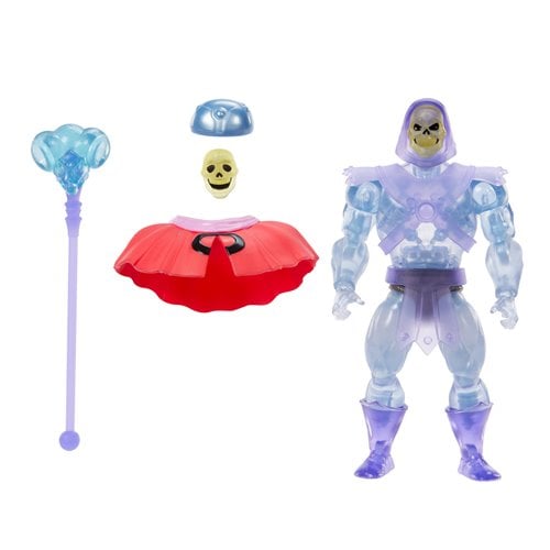 MOTU ORIGINS WAVE 24 MASTERS OF THE UNIVERSE FROSTA, INVISIBLE SKELETOR Y BUZZ OFF CARTOON COLLECTION MATTEL