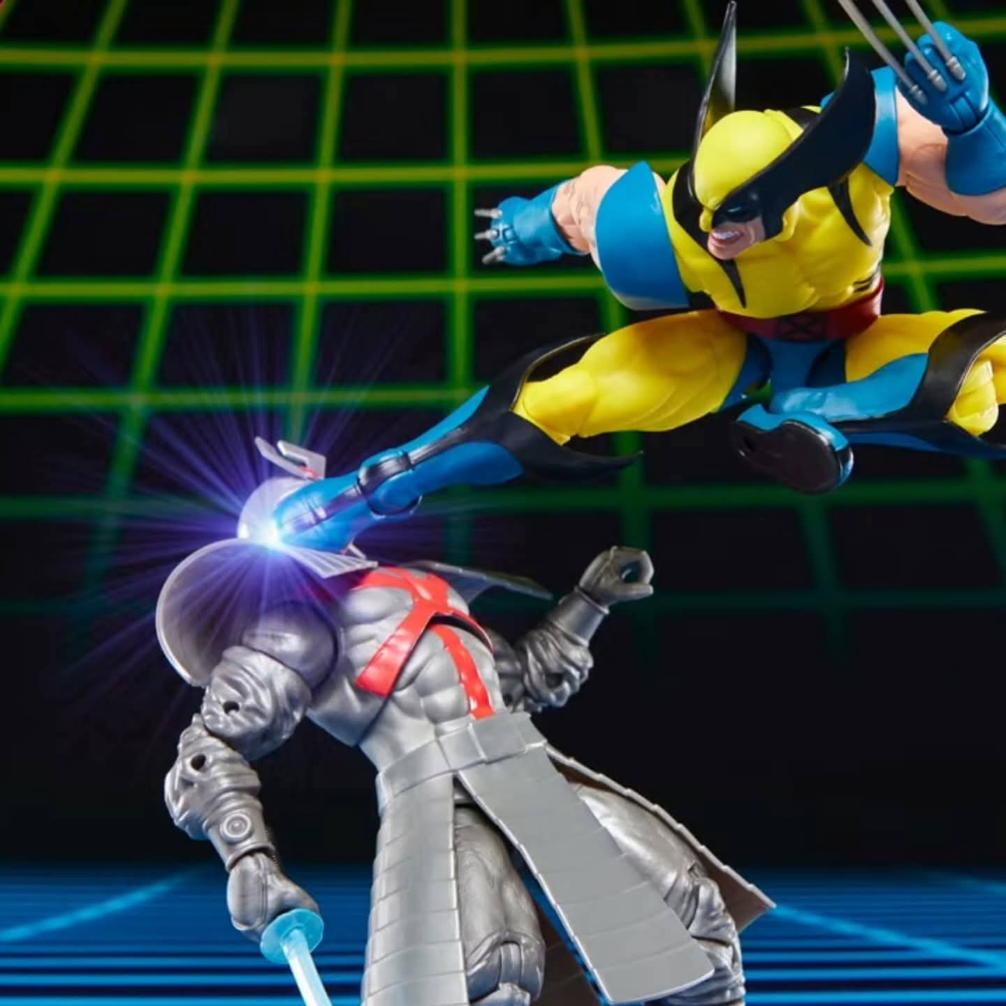 WOLVERINE VS SILVER SAMURAI GAMERVERSE MARVEL LEGENDS HASBRO FAN CHANNEL