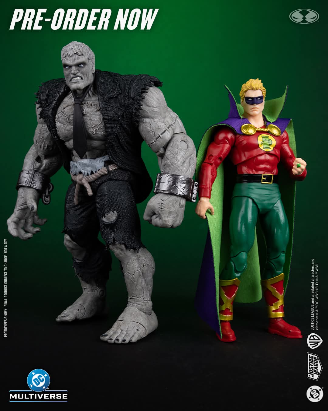 SOLOMON GRUNDY & ALAN SCOTT 2PACK DC MULTIVERSE MCFARLANE