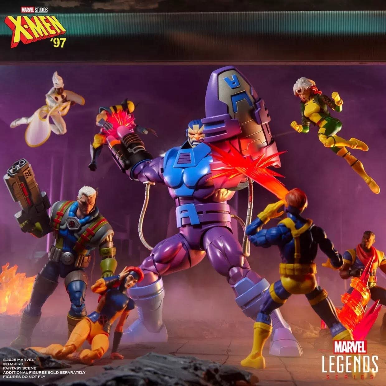 APOCALYPSE XMEN 97 MARVEL LEGENDS HASBRO EXCLUSIVO HASBRO PULSE