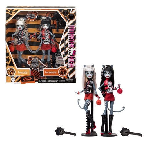 CREEPRODUCTION MEOWLODY Y PERRSEPHONE DOLLS MONSTER HIGH BOO-RIGINAL MATTEL
