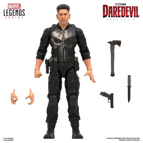 THE PUNISHER (BORN AGAIN) MARVEL LEGENDS HASBRO