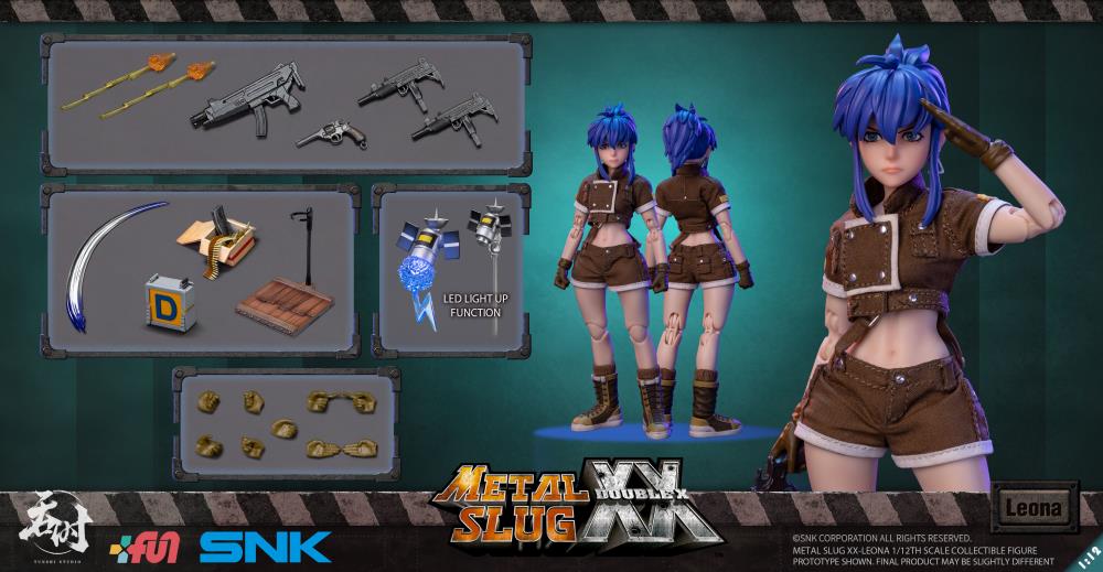 LEONA HEIDERN METAL SLUG TUNSHI STUDIO