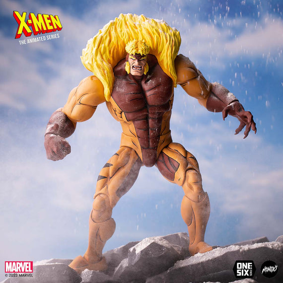 SABRETOOTH XMEN THE ANIMATED SERIES VERSION REGULAR MONDO 1/6