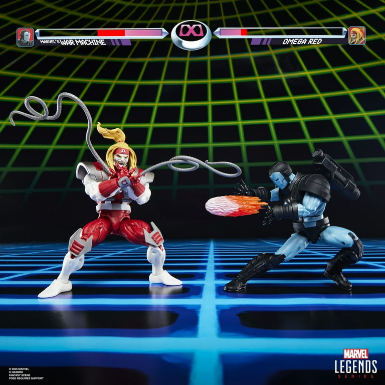 WAR MACHINE VS OMEGA RED GAMERVERSE MARVEL LEGENDS HASBRO EXCLUSIVO WALMART