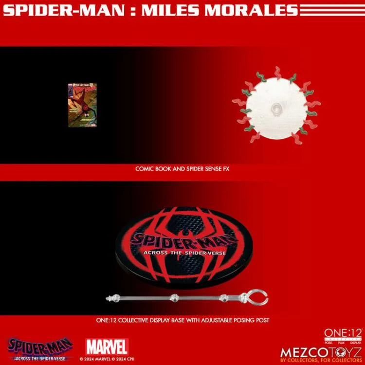 MILES MORALES ACROSS THE SPIDERVERSE MEZCO ONE:12