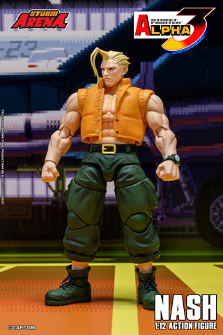 CHARLIE NASH STREET FIGHTER ALPHA STORM ARENA