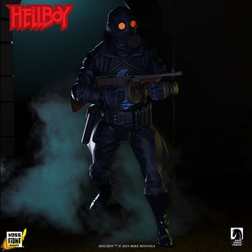 LOBSTER JHONSON THE IRON PROMETHEUS HELLBOY BOSS FIGHT STUDIO 1/12