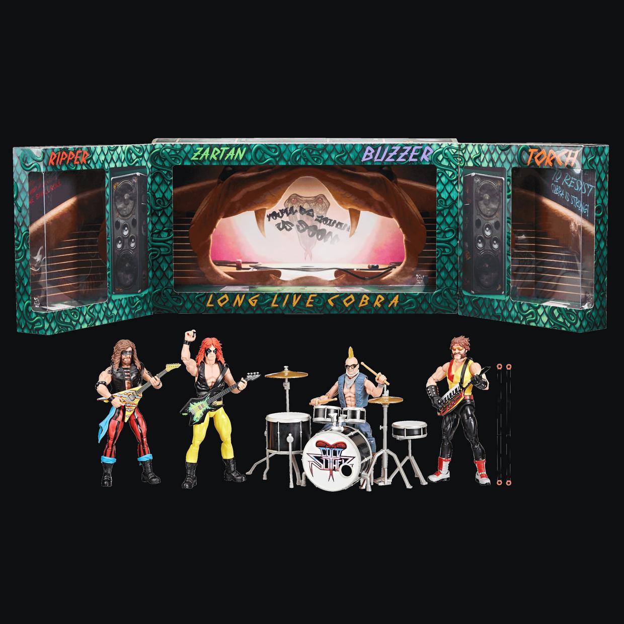 COLD SLITHER PACK G.I.JOE CLASSIFIED SDCC HASBRO