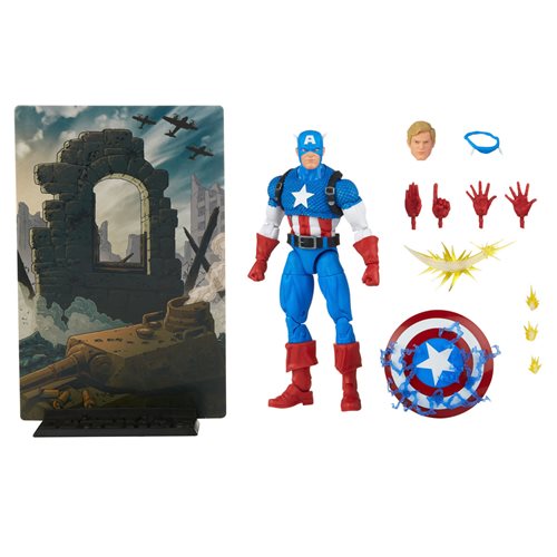 CAPITAN AMERICA 20TH ANIVERSARIO SERIE 1 MARVEL LEGENDS HASBRO