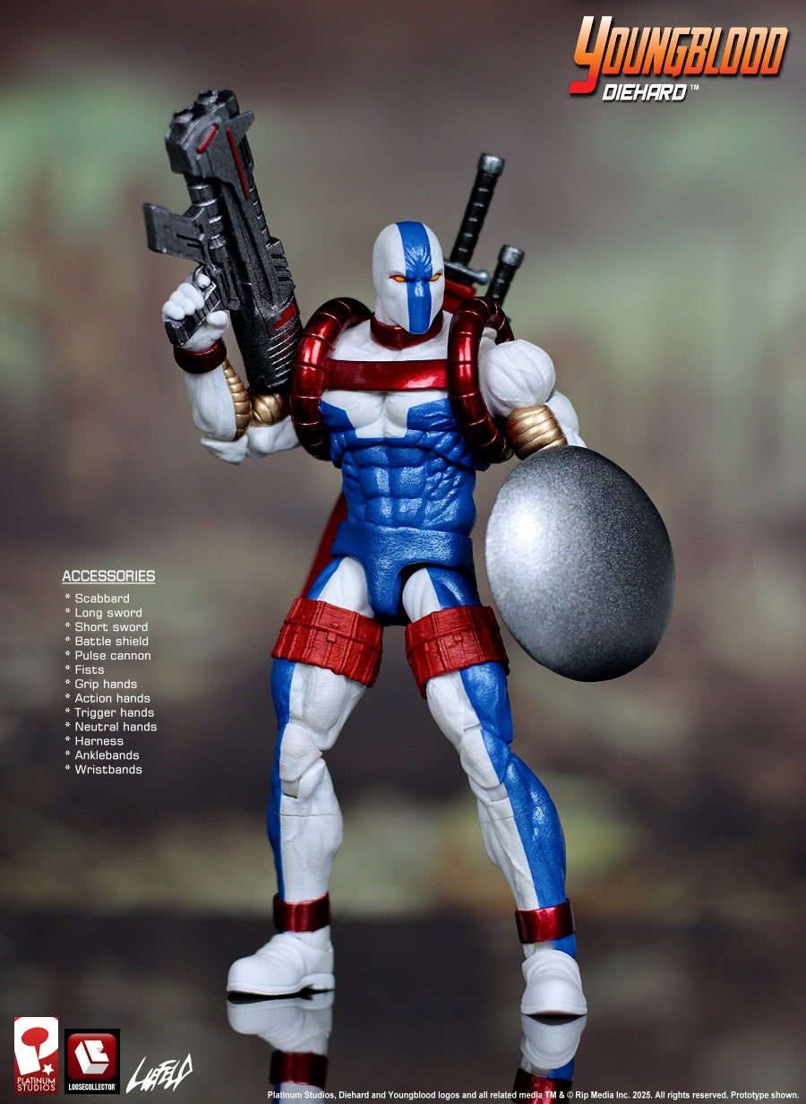 DIEHARD YOUNGBLOOD LIEFELD EXTREME UNIVERSE LOOSECOLLECTOR