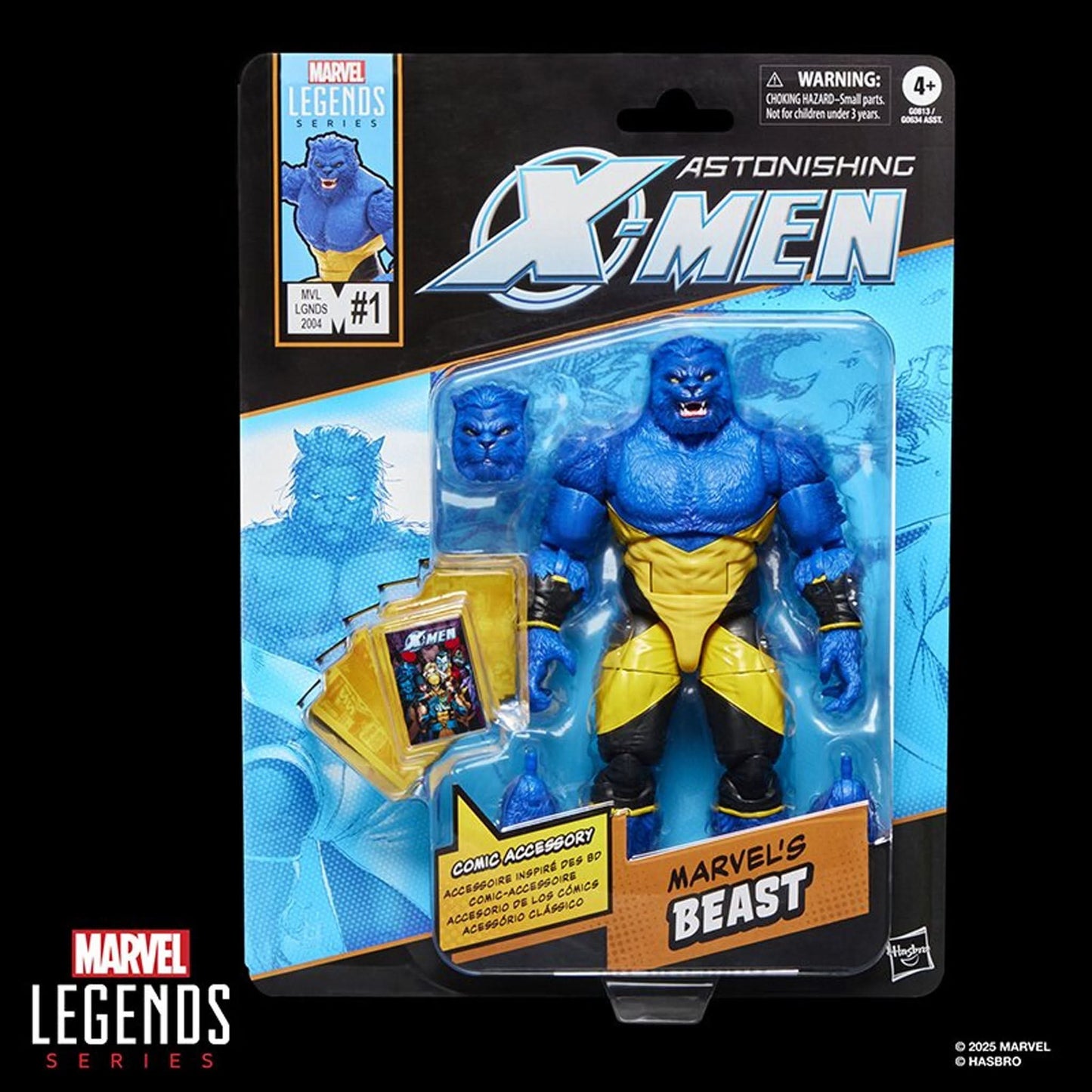 BEAST COMIC INSPIRED WAVE 2 MARVEL LEGENDS HASBRO 6 FIGURAS