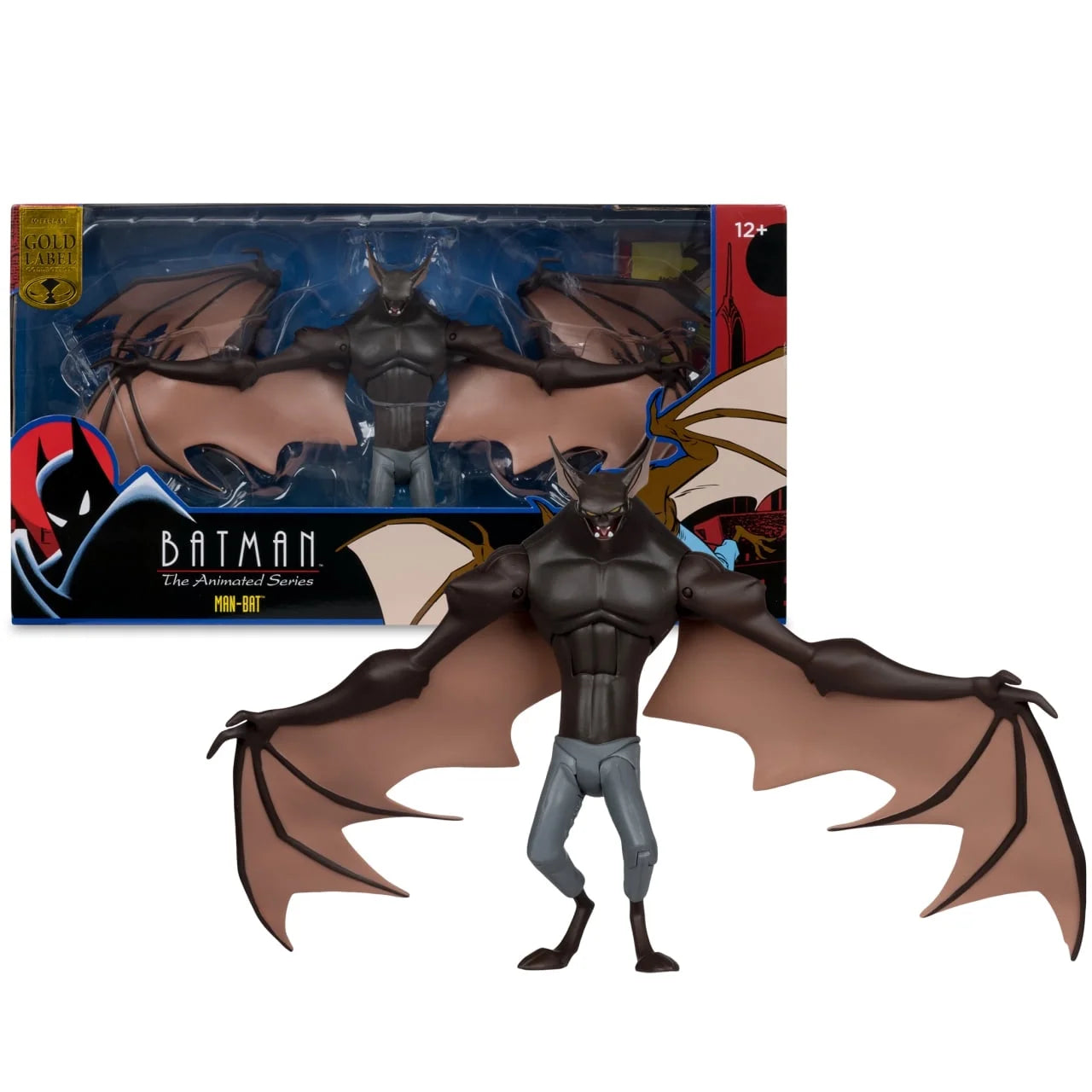 MANBAT BATMAN THE ANIMATED SERIES DC MULTIVERSE DC DIRECT MCFARLANE