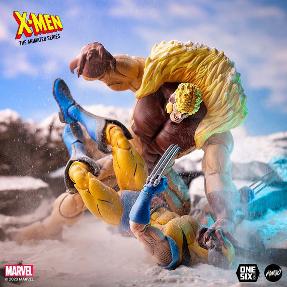 SABRETOOTH XMEN THE ANIMATED SERIES VERSION REGULAR MONDO 1/6