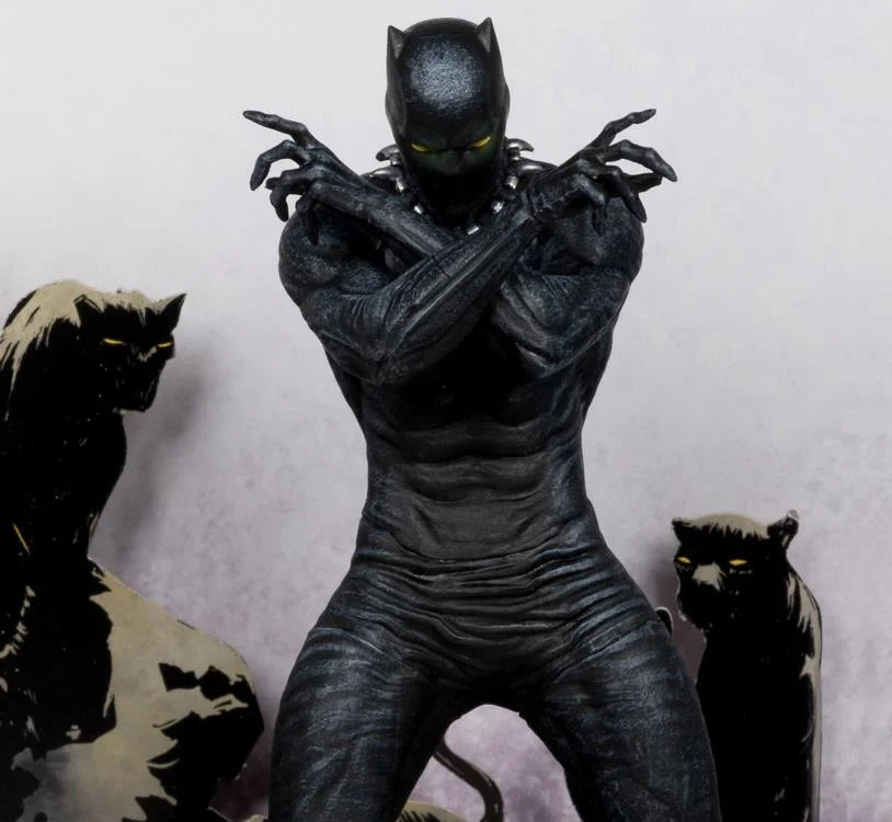 BLACK PANTHER POSED FIGURE 1/10 MARVEL MCFARLANE