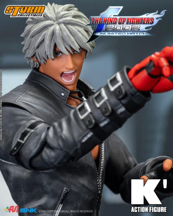 K' THE KING OF FIGHTERS STORM COLLECTIBLES