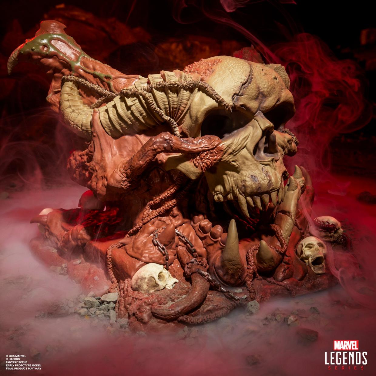 MEPHISTO CON TRONO INFERNAL MARVEL LEGENDS EXCLUSIVO HASLAB HASBRO