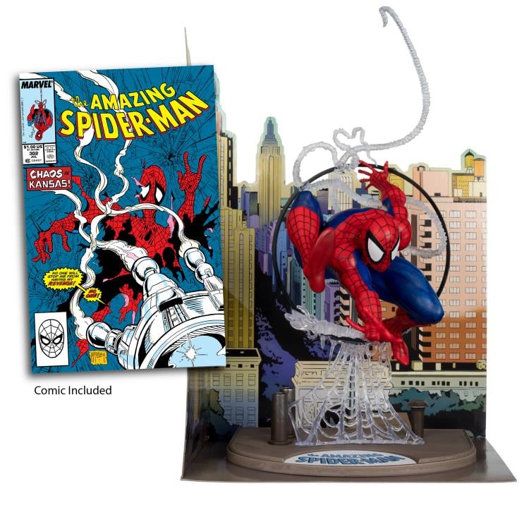 SPIDERMAN POSED FIGURE 1/10 MARVEL MCFARLANE