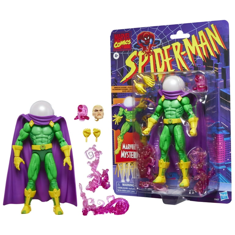 MYSTERIO SPIDERMAN RETRO MARVEL LEGENDS HASBRO
