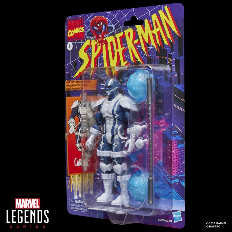 CARDIAC SPIDERMAN MARVEL LEGENDS RETROCARD HASBRO