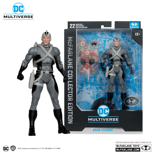 ADAM STRANGE DC MULTIVERSE MCFARLANE PLATINUM COLLECTOR EDITION