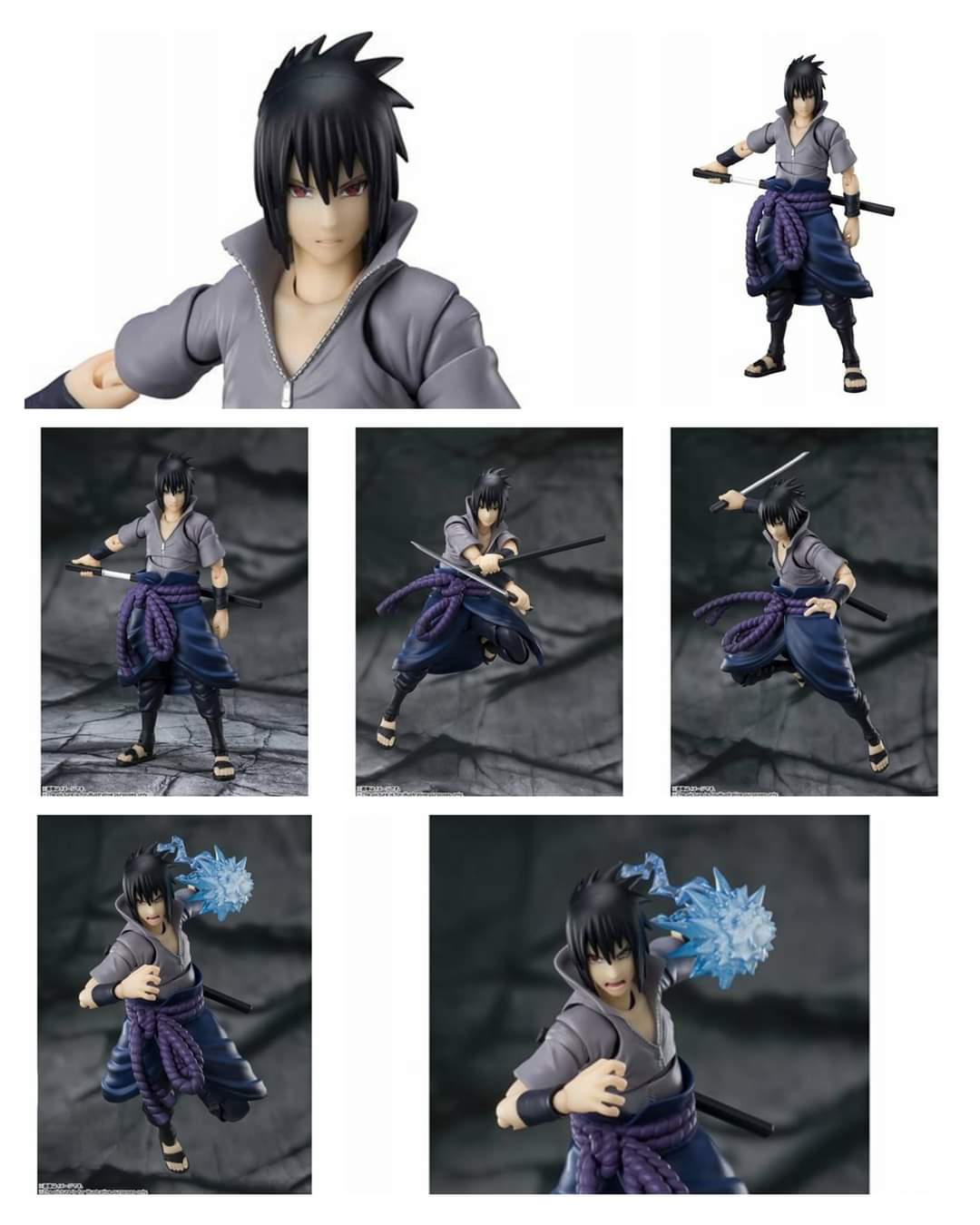 SASUKE UCHIHA NARUTO SH FIGUARTS BANDAI