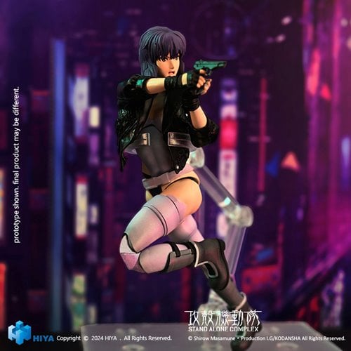 MOTOKO KUSANAGI GHOST IN THE SHELL PREVIEW EXCLUSIVE EXQUISITE SUPER 1:12