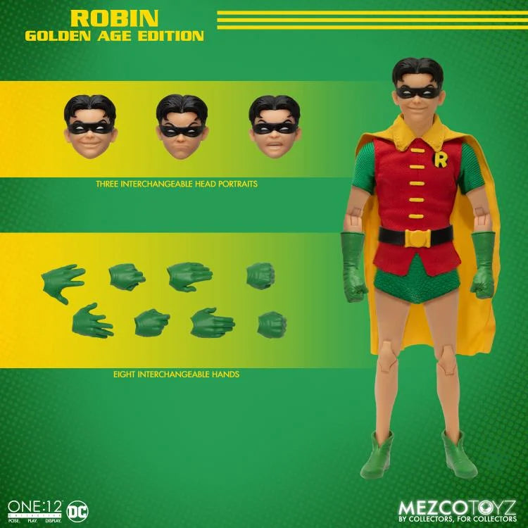 ROBIN GOLDEN AGE MEZCO ONE:12