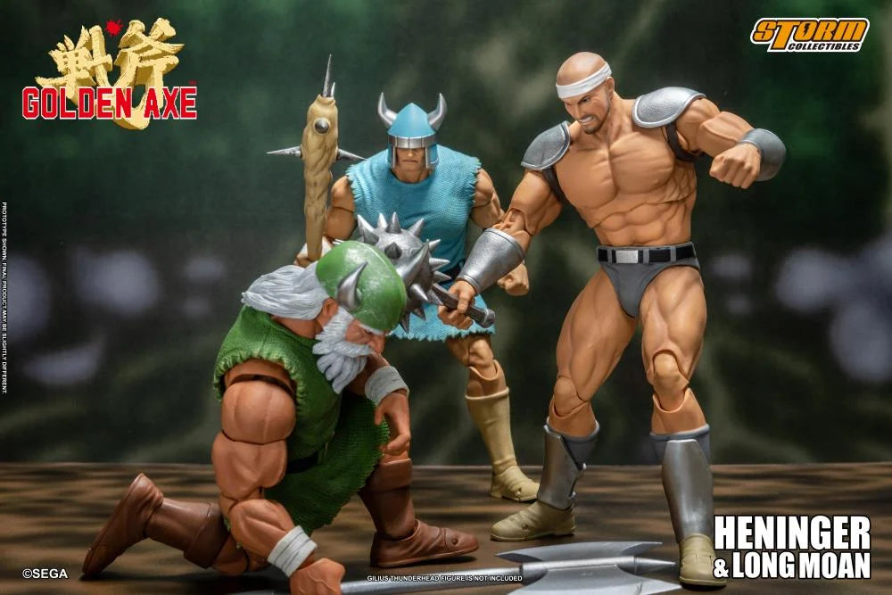 HENINGER Y LONG MOAN GOLDEN AXE STORM COLLECTIBLES