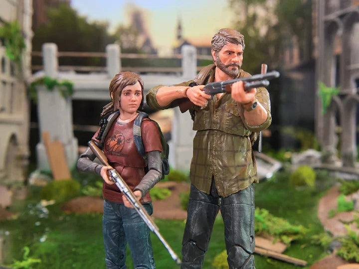 JOEL Y ELLIE THE LAST OF US SPIN MASTER