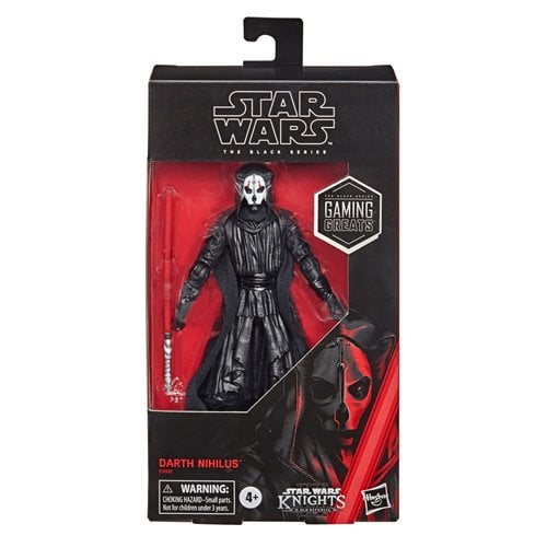 DARTH NIHILUS GAMING GREATS STAR WARS BLACK SERIES HASBRO