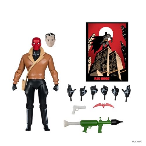 RED HOOD CON COMIC PAGE PUNCHERS MCFARLANE DC DIRECT