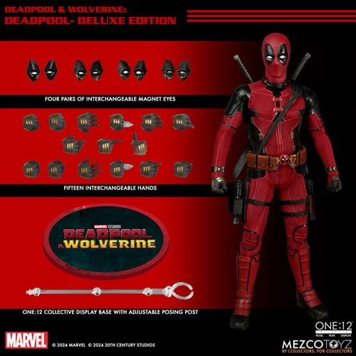 DEADPOOL (DEADPOOL Y WOLVERINE) DELUXE EDITION MEZCO ONE:12