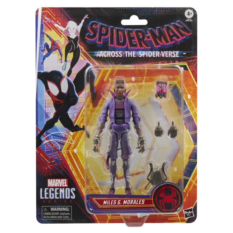 PROWLER MILES G. MORALES ACROSS THE SPIDERVERSE MARVEL LEGENDS HASBRO