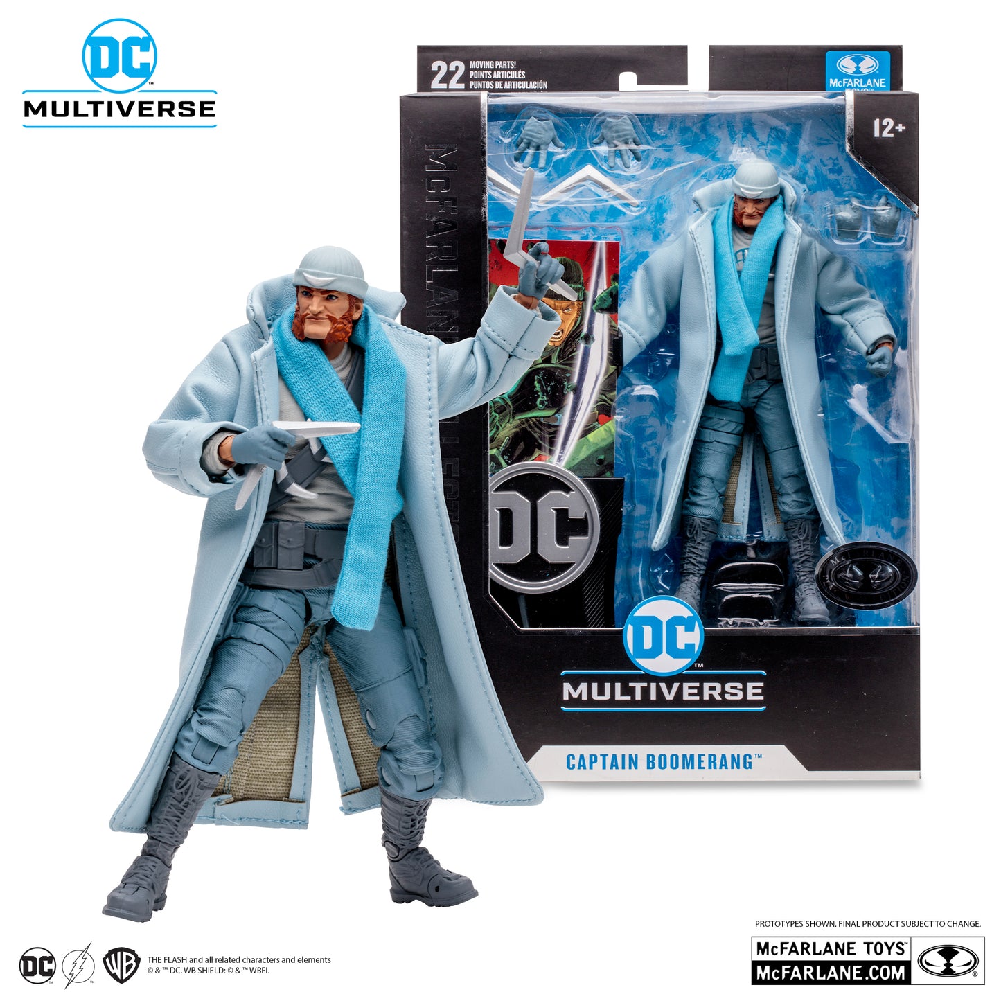 CAPITAN BOOMERANG WHITE LANTERN PLATINUM COLLECTOR EDITION MCFARLANE