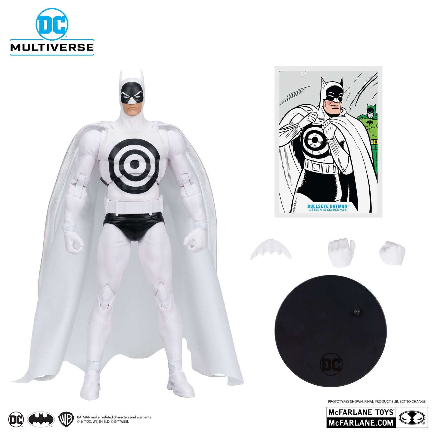 BATMAN BULLSEYE PLATINUM DC MULTIVERSE MCFARLANE