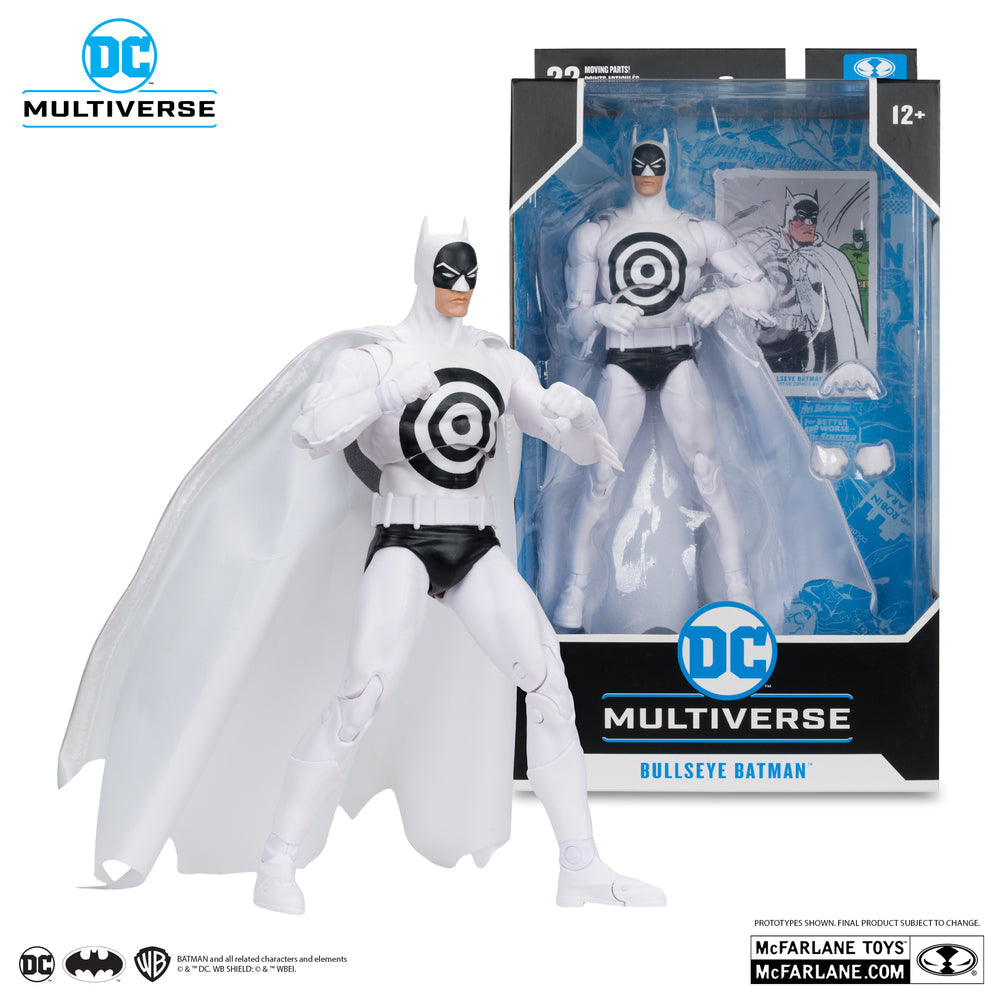 BATMAN BULLSEYE PLATINUM DC MULTIVERSE MCFARLANE