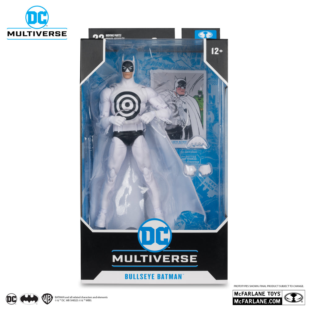 BATMAN BULLSEYE PLATINUM DC MULTIVERSE MCFARLANE