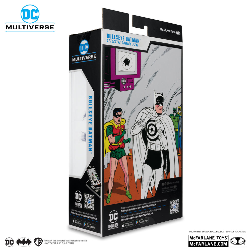 BATMAN BULLSEYE PLATINUM DC MULTIVERSE MCFARLANE