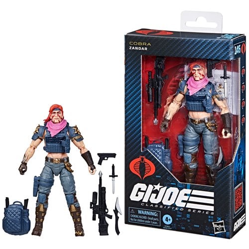 DREADNOK ZANDAR G.I.JOE CLASSIFIED HASBRO