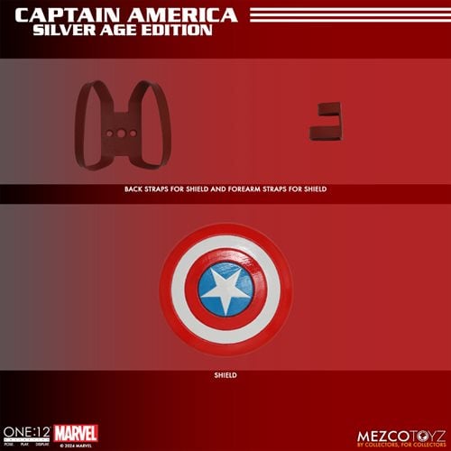 CAPITAN AMERICA SILVER AGE EDITION MEZCO ONE:12