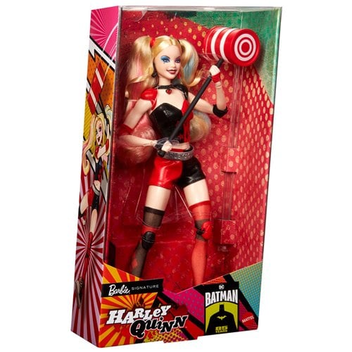 HARLEY QUINN DOLL BARBIE X BATMAN 85TH ANIVERSARIO MATTEL