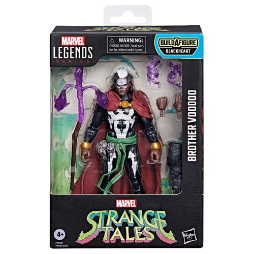 BROTHER VOODOO WAVE BLACKHEART MARVEL LEGENDS HASBRO