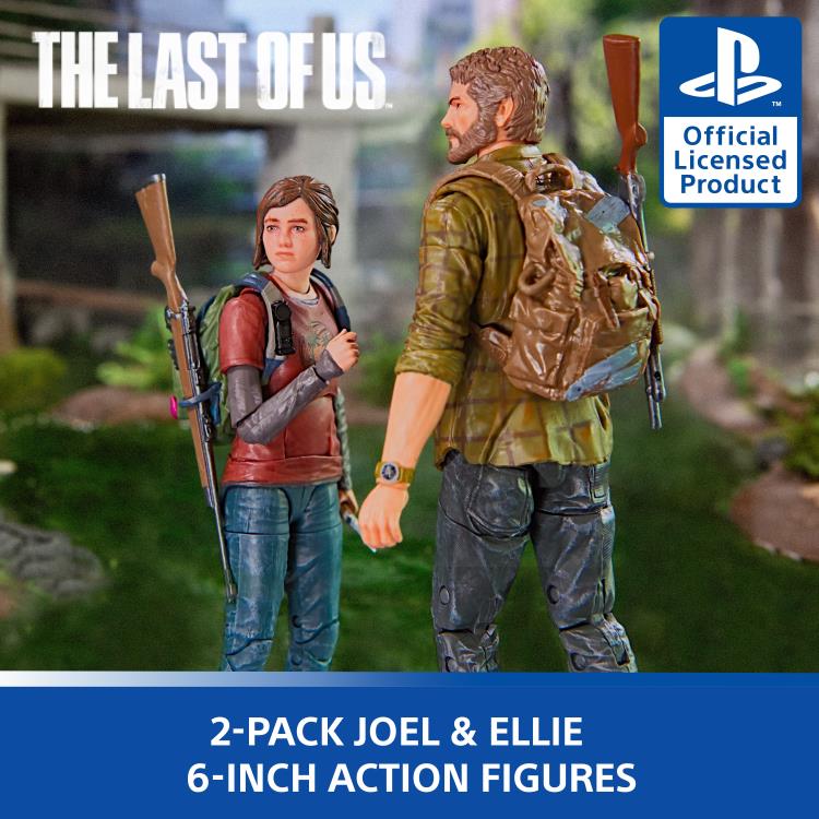 JOEL Y ELLIE THE LAST OF US SPIN MASTER