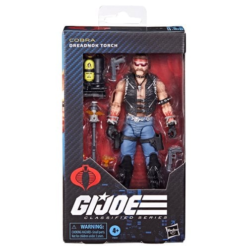 DREADNOK TORCH COBRA G.I.JOE CLASSIFIED HASBRO